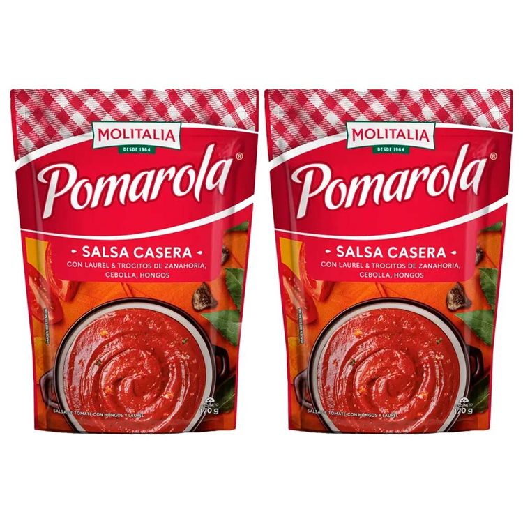 Twopack Salsa Casera Molitalia 170g