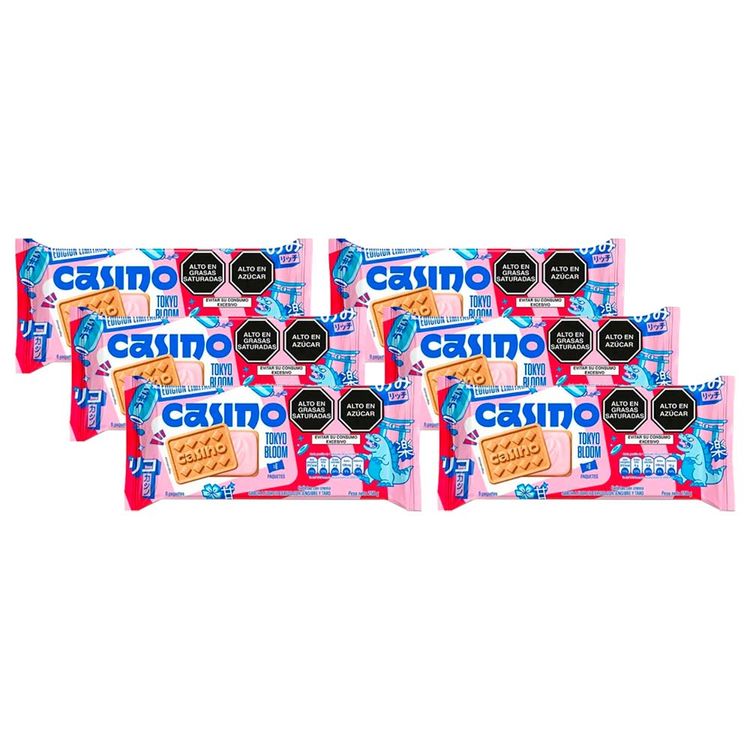 Sixpack Galleta Casino Tokyo Bloom 6un