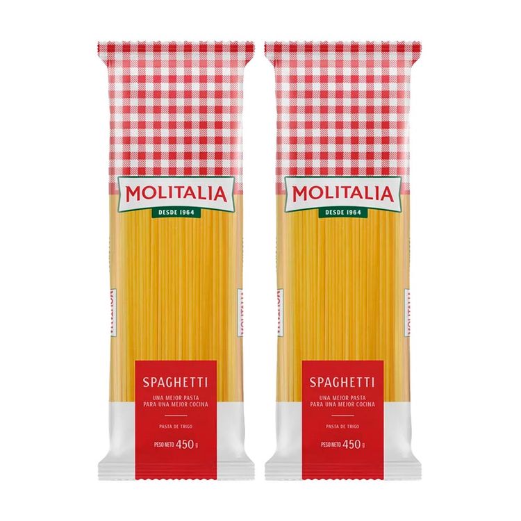 Twopack Spaghetti Nro 32 Molitalia 450g