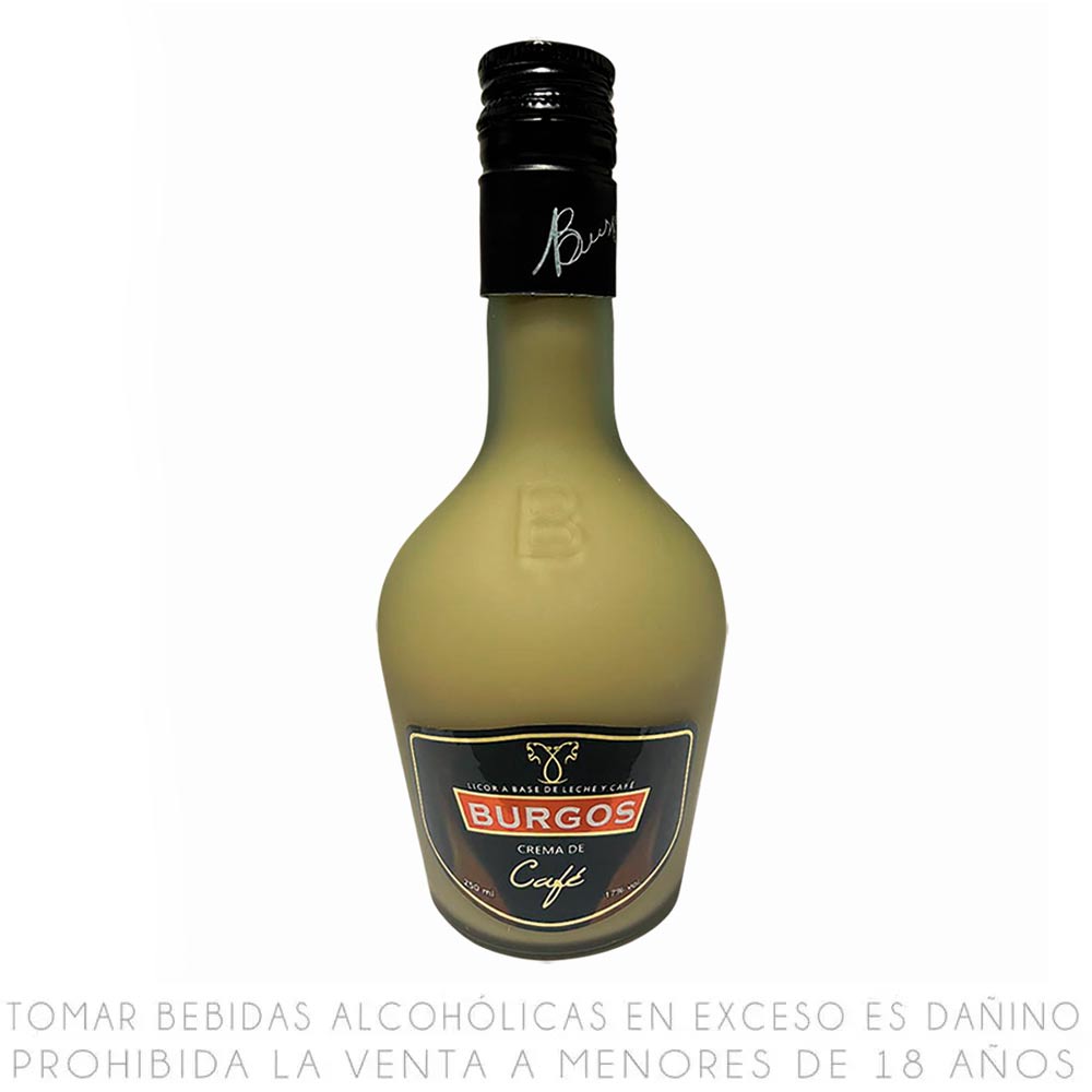 Licor de Crema Burgos Café Botella 250ml