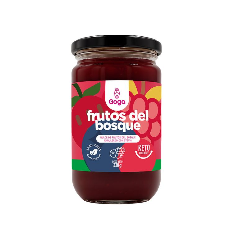 Mermelada de Frutos del Bosque con Stevia Goga 300g