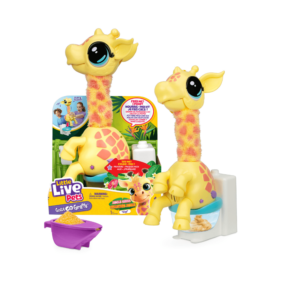 Juego Little Live Pets Tengo que ir Jirafa