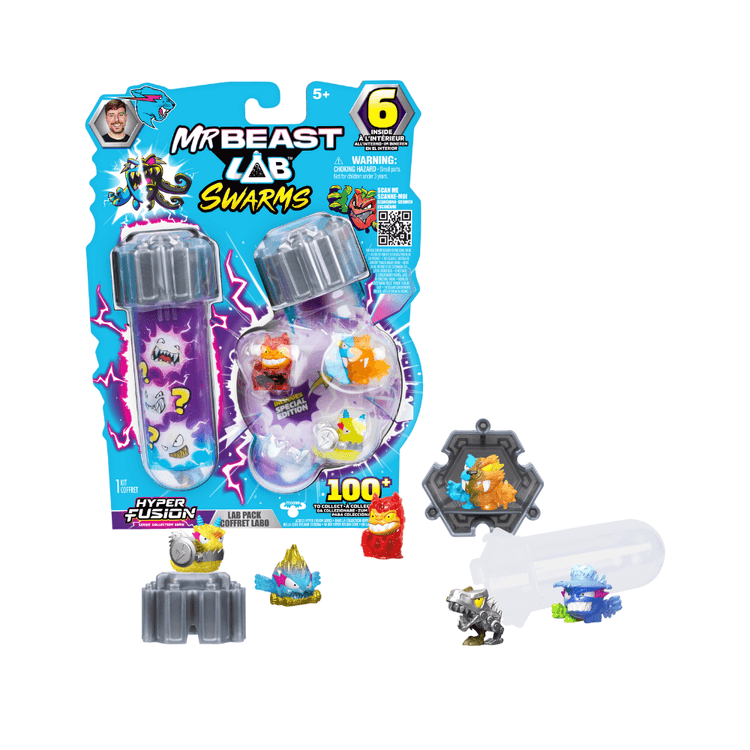 Paquete de Laboratorio MrBeast Lab Swarms x6