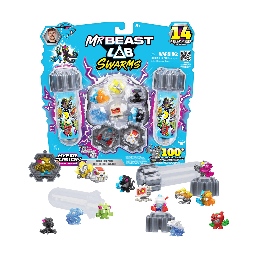 Paquete de Laboratorio MrBeast Lab Swarms S3 Mega x14