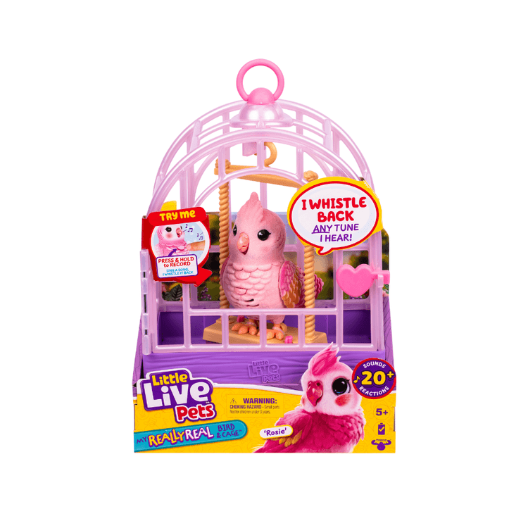 Mi Verdadera Jaula de Pájaro Little Live Pets