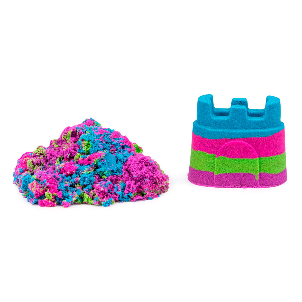 Mini Castillo Arcoiris 150gr Arena Magica