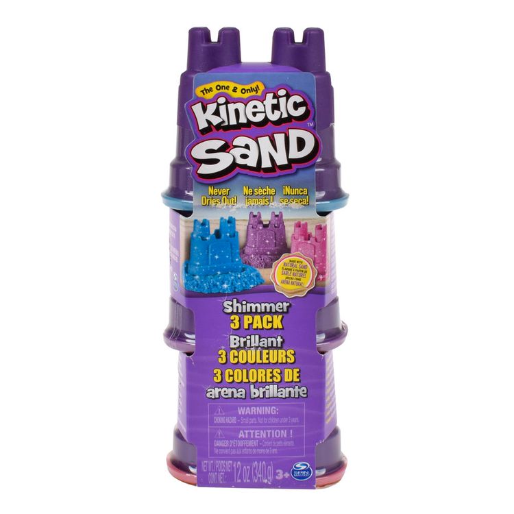 Pack 3 Mini Castillos con 120gr de Arena