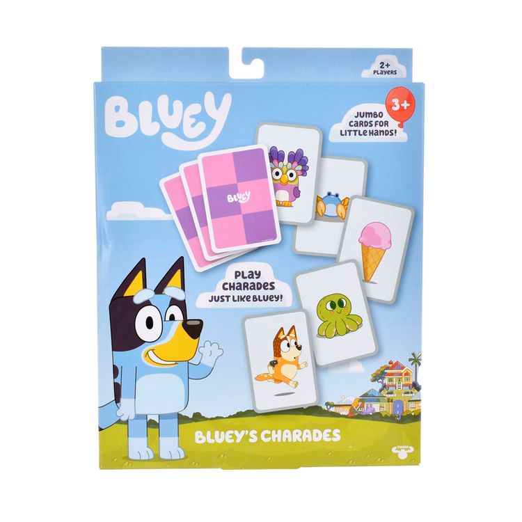 Juego de Cartas Adivinanzas Bluey