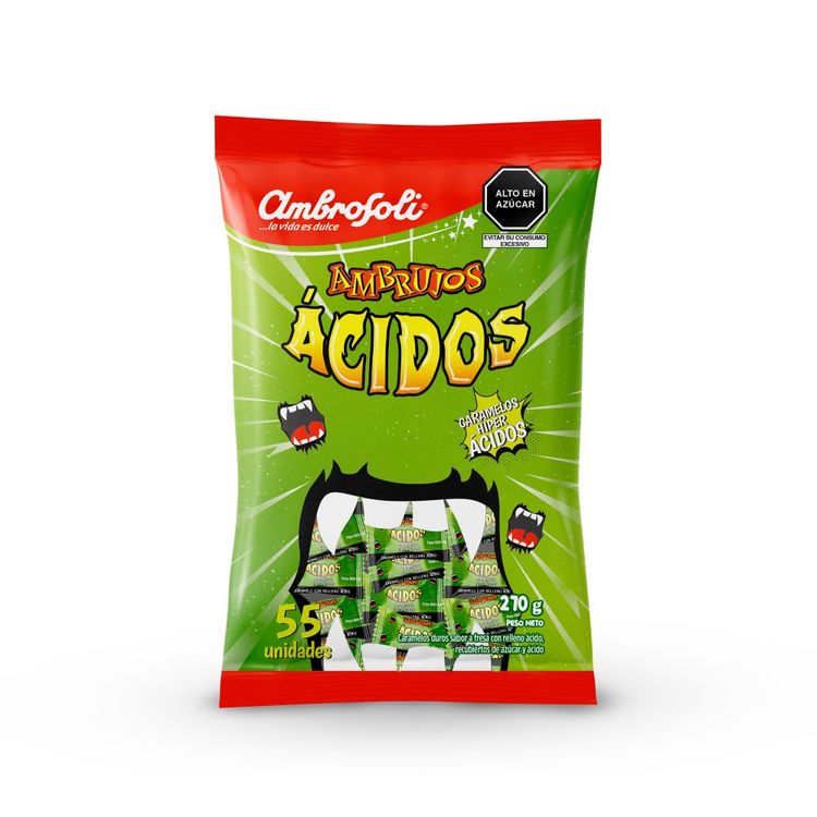 Caramelos Ambrujos Ácidos 270g