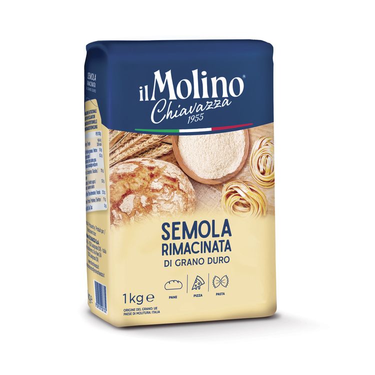 Sémola de Trigo Molida Il Molino Chiavazza 1kg