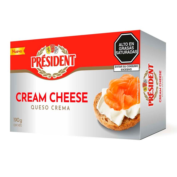 Queso Crema Président 190g
