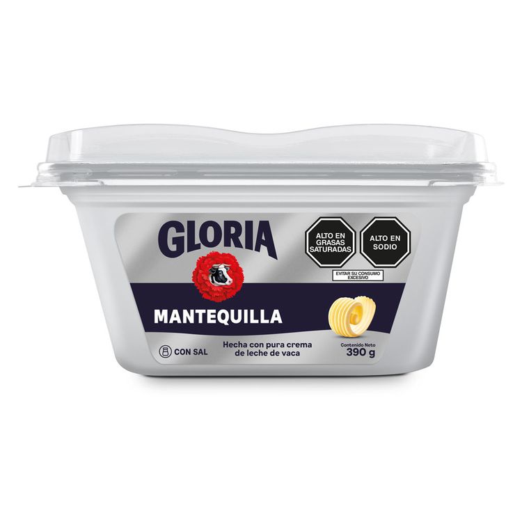 Mantequilla con Sal Gloria 390g