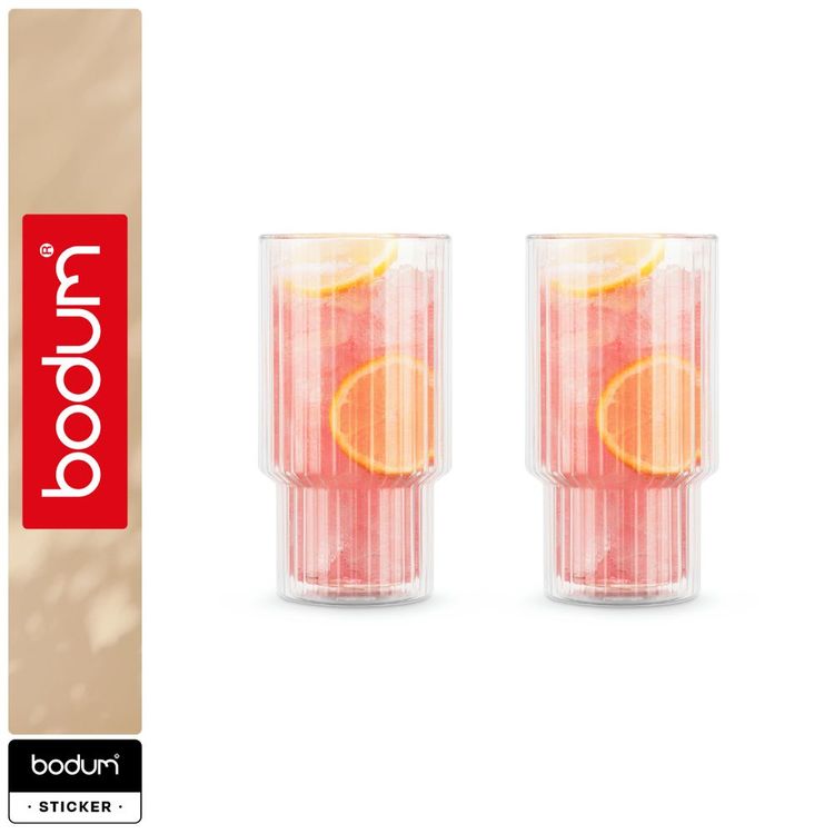 Set x2 Vaso Bodum Navalia 500ml