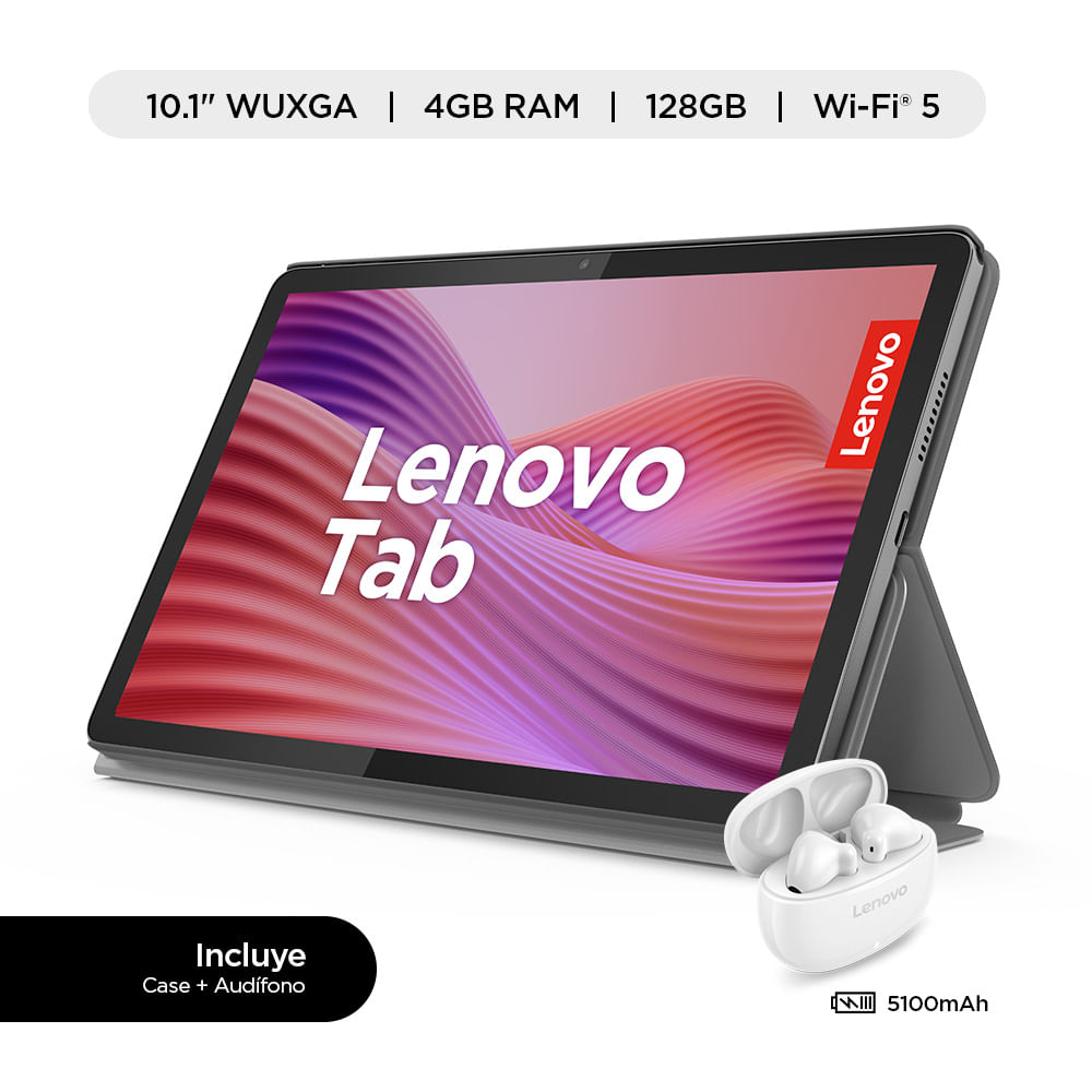 Tablet Lenovo Tab MediaTek Helio G85 4GB RAM 128 GB 10.1" WUXGA