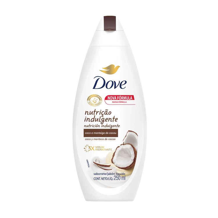 Jabón Líquido Corporal Dove Leche de Coco 250ml