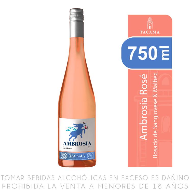 Vino Rosé Blend Tacama Ambrosía Botella 750ml