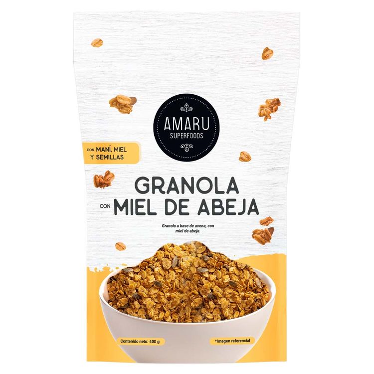 Granola con Miel de Abeja Amaru Superfoods 400g