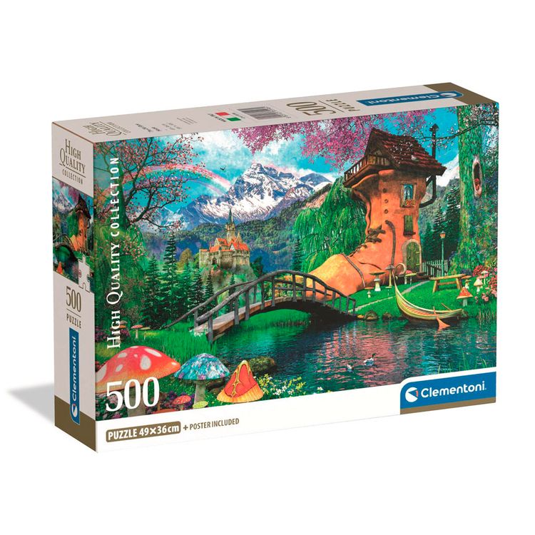 Rompecabezas Clementoni 500 piezas adultos