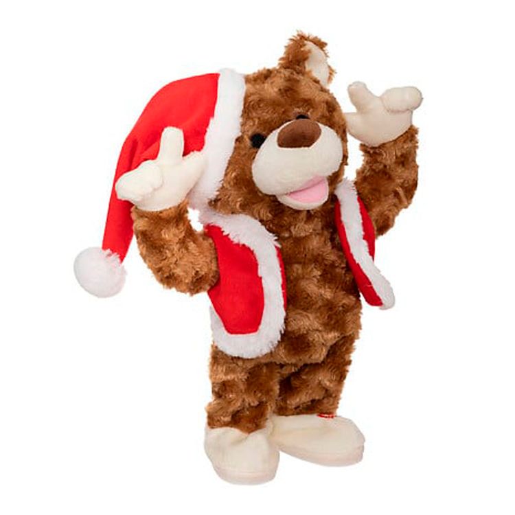 Oso Musical 31cm Navidad 2025