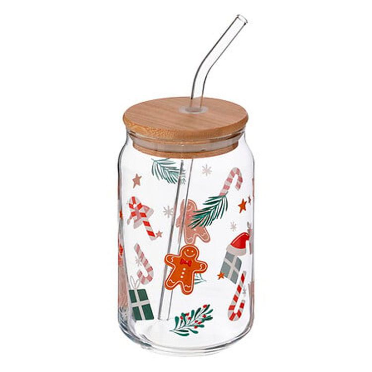 Vaso con Sorbete Navidad 2025