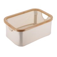 CESTA RECTANGULAR PLEGABLE CON TAPA B