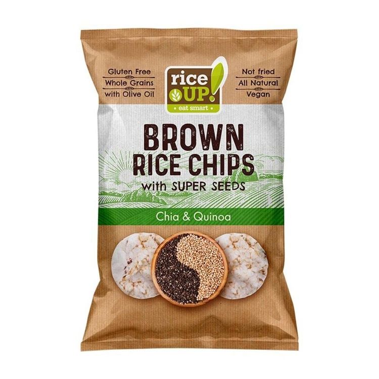 Chips de Arroz con Chía y Quinua Rice Up 60g