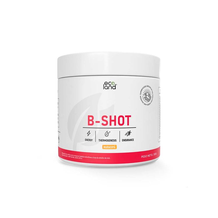 Suplemento Vegetal Ecoland B-Shot Maracuyá 150g