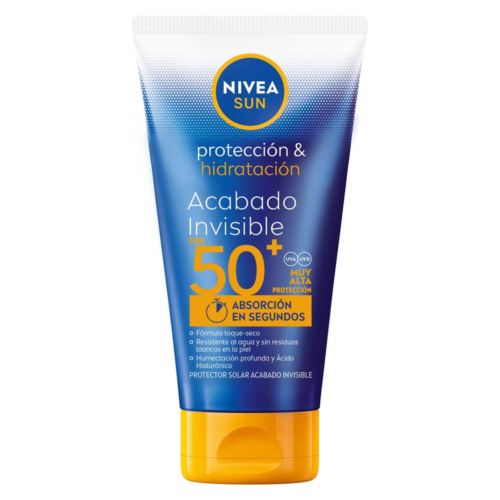 Protector Solar Nivea Sun Protege & Hidrata Acabado Invisible 150ml
