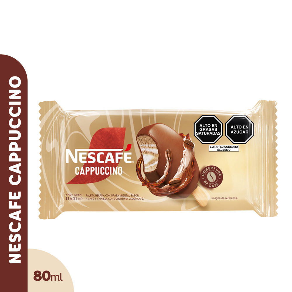 Paleta de Helado Nescafé Capuccino 80ml