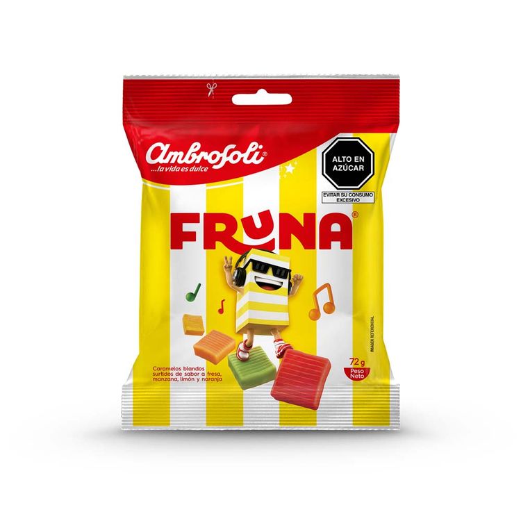 Caramelo Blando Fruna 72g