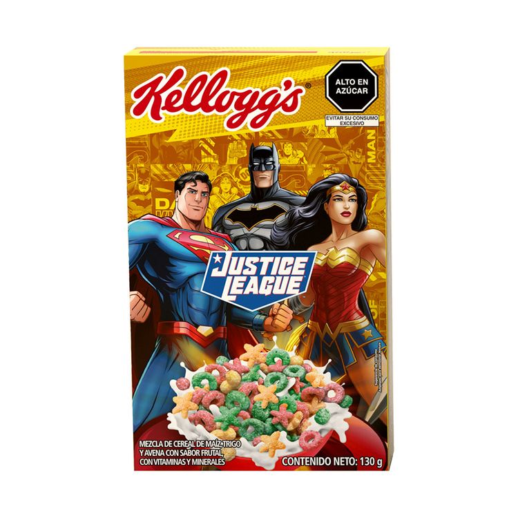Cereal Kellogg's Liga de la Justicia 130g