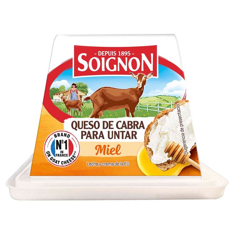 Queso Crema de Cabra Miel Soignon 150g