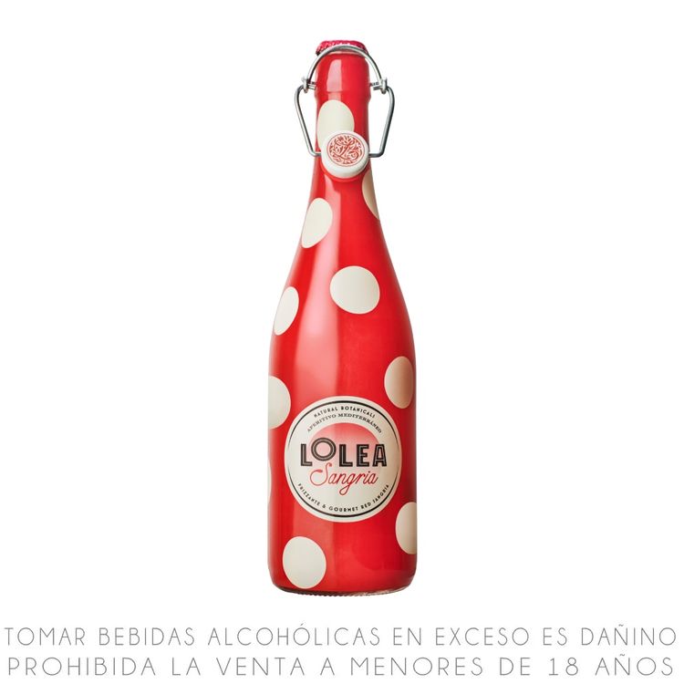 Sangría Frizzante Lolea Tinto N°1 Lolea Botella 750ml