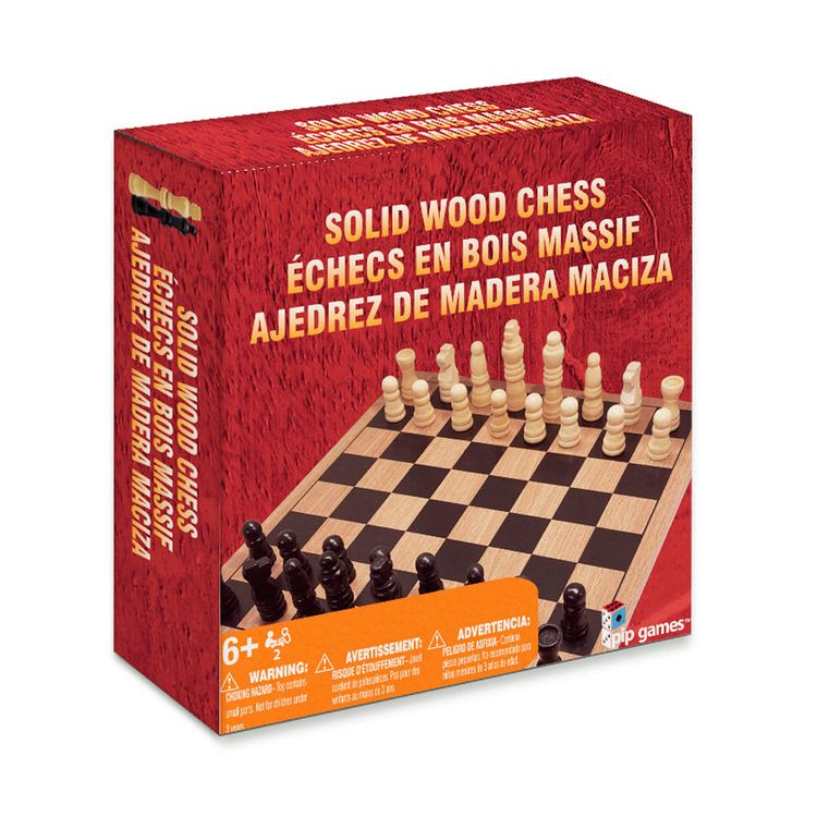 Ajedrez de Madera Maciza