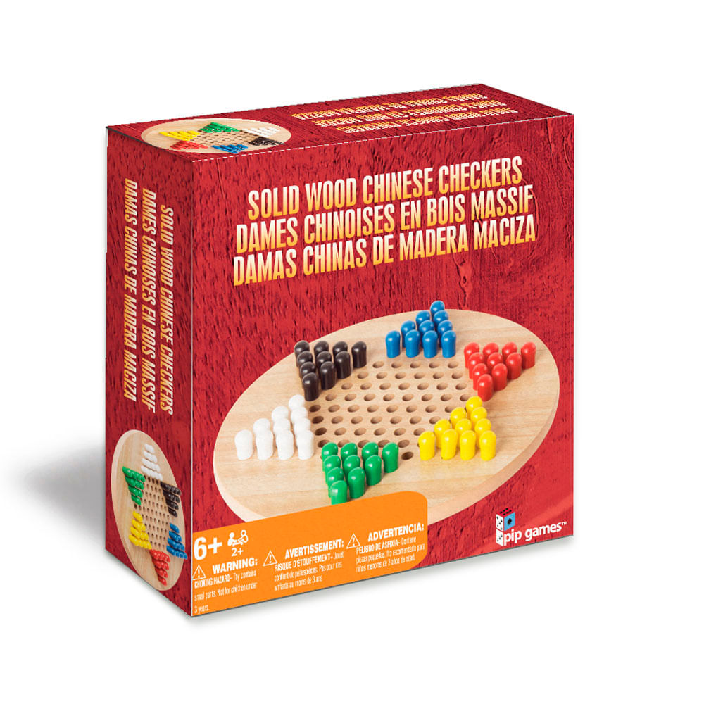 Damas Chinas de Madera Maciza