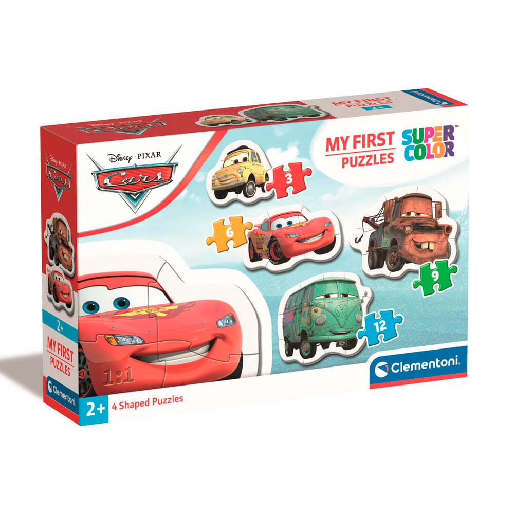 Rompecabezas Infantil My First con 3, 6, 9 y 12 piezas