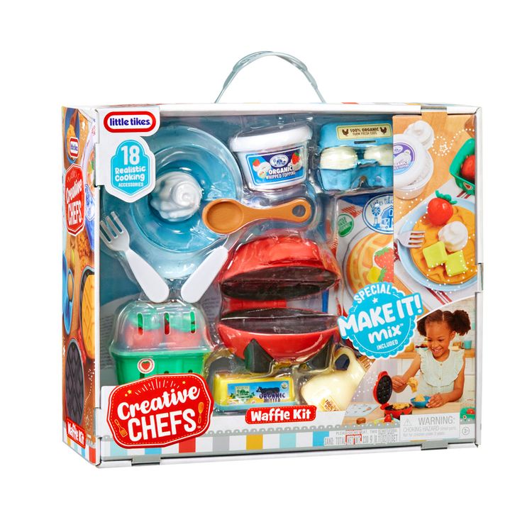 Role Play Little Tikes Creative Chefs Waffles Kit