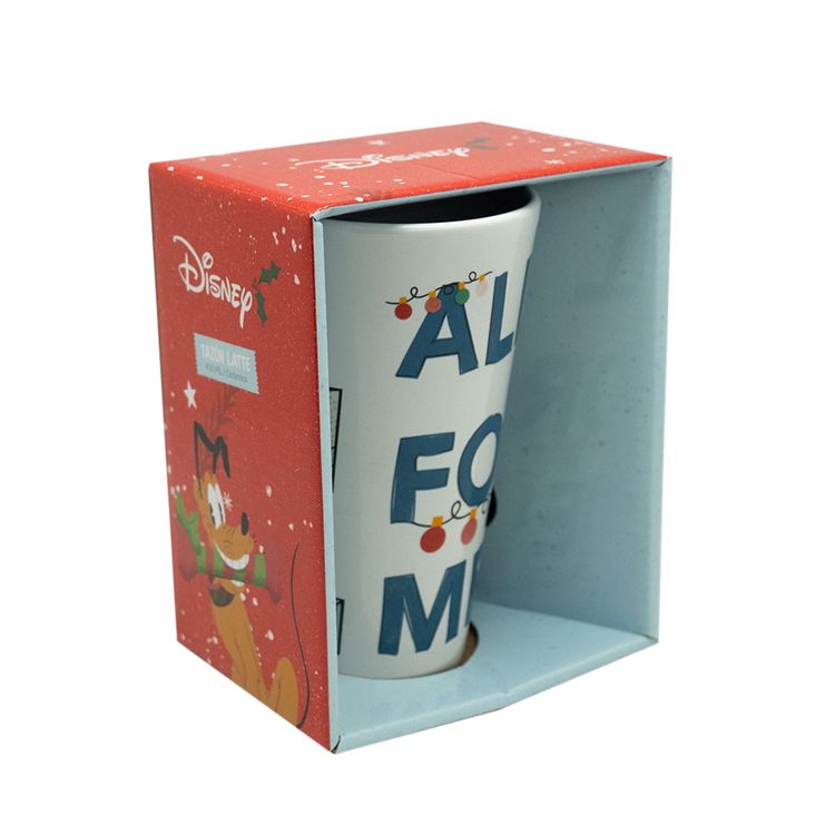 Tazón Latte Navidad Disney 2025 450ml