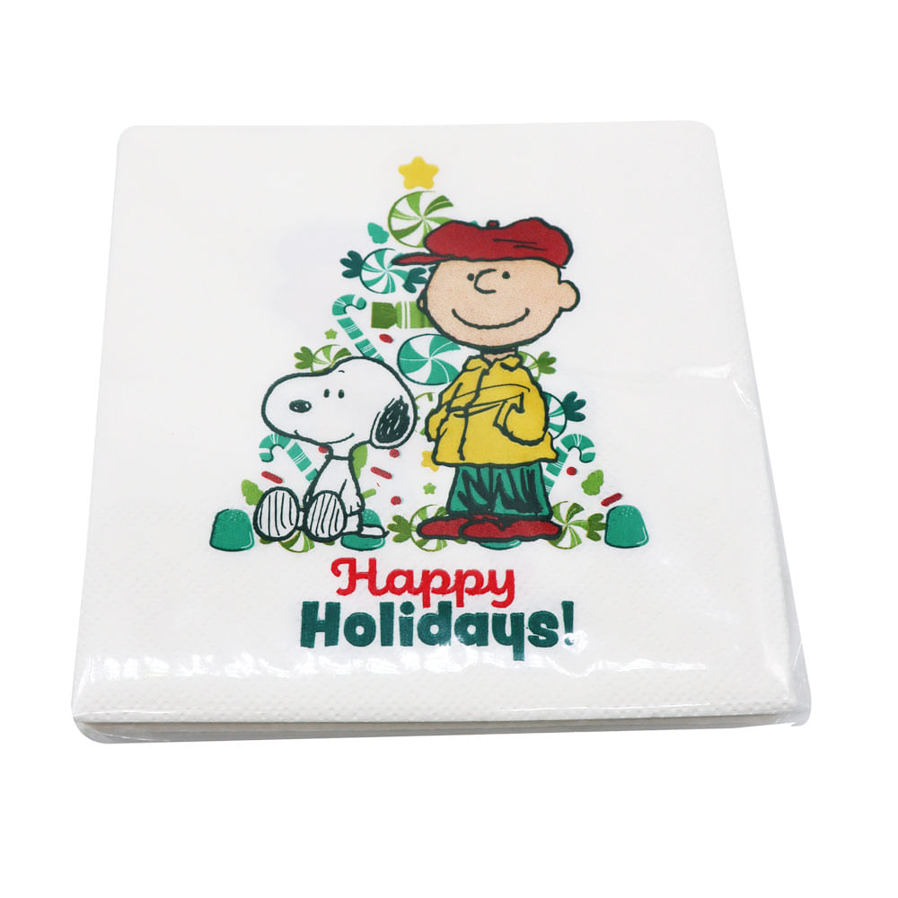 Servilletas 15Cm Snoopy Navidad 2025