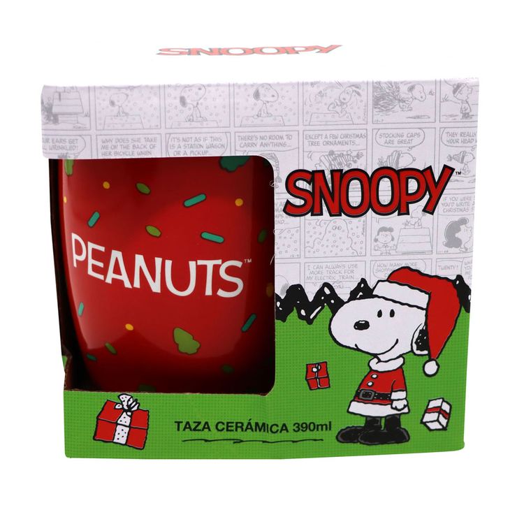 Mug 390ml Rojo Snoopy Navidad 2025 Mug 390ml Rojo Snoopy Navidad 2025