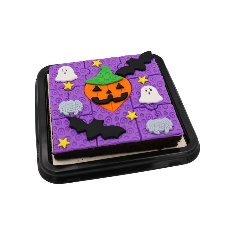 Brownie Rompecabeza Halloween 9 Porciones