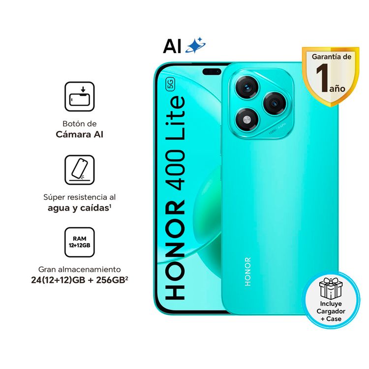 Smartphone Honor 400 Lite 12Gb+256Gb Marrs Green