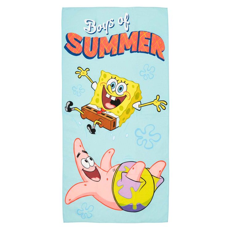 Toalla de Playa Poliéster Bob y Patricio Toalla de Playa Poliéster Bob y Patricio