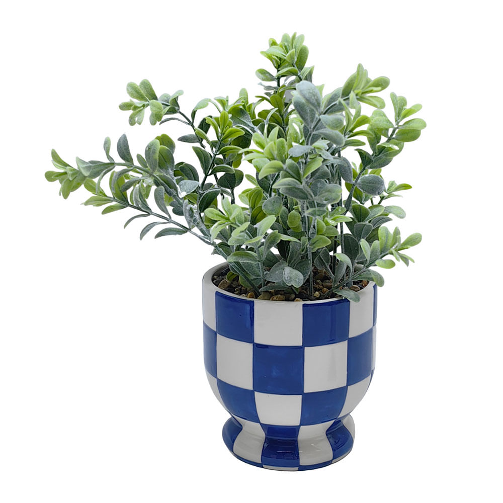 Planta Articial Outzen Maceta Cerámica 26cm