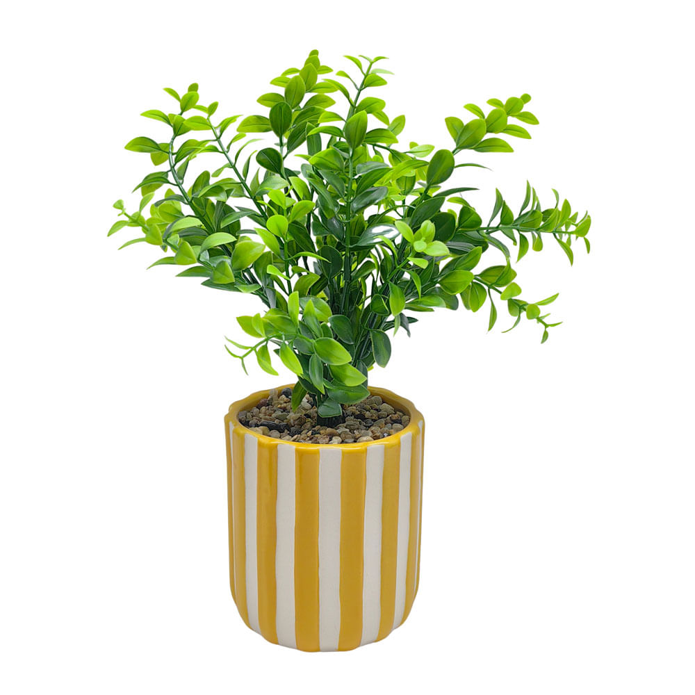 Planta Articial Outzen Maceta Cerámica 33cm
