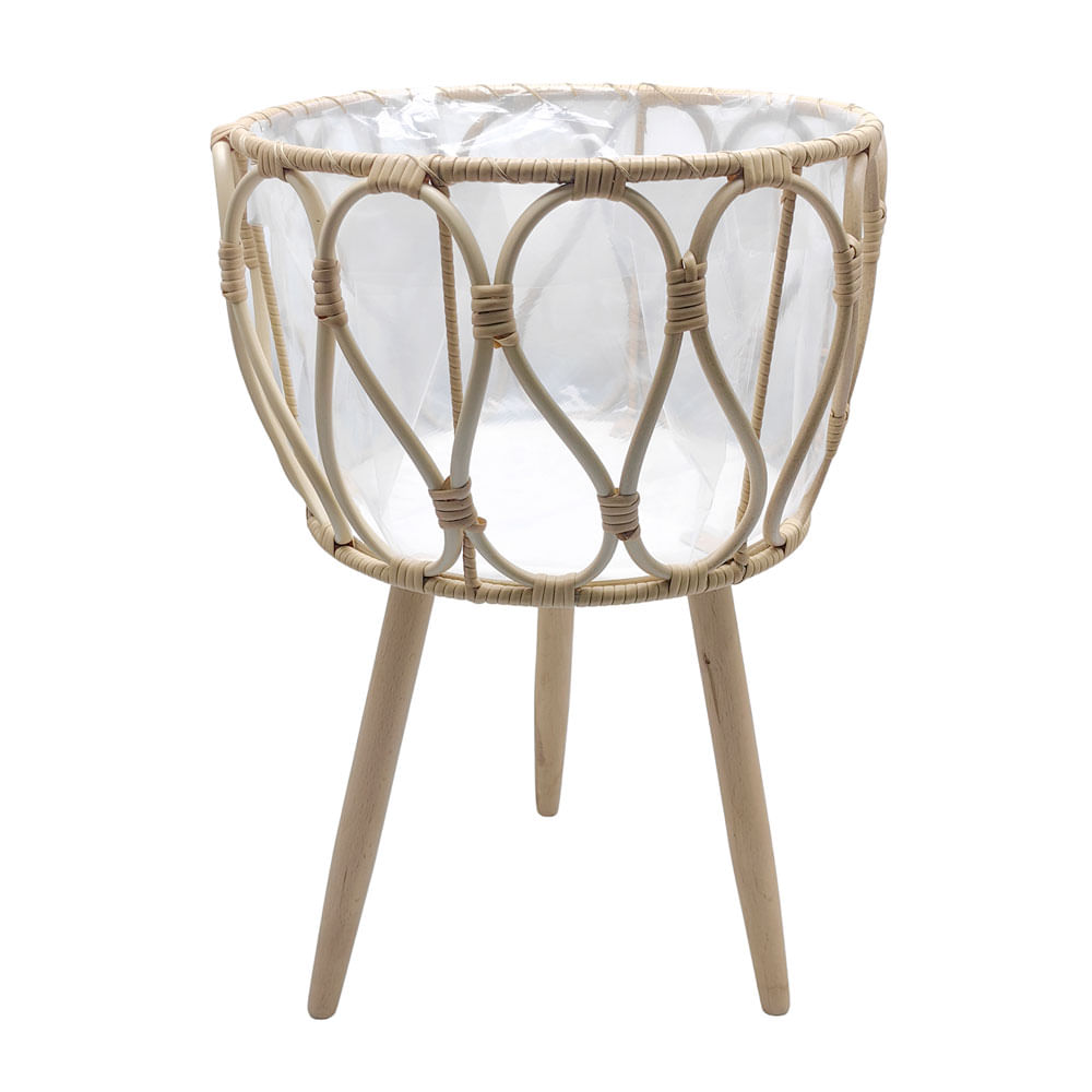 Portamaceta Outzen Rattan 52cm