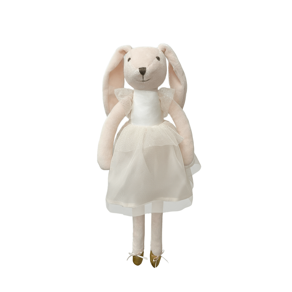Peluche Conejita con Vestido Rosa 39cm