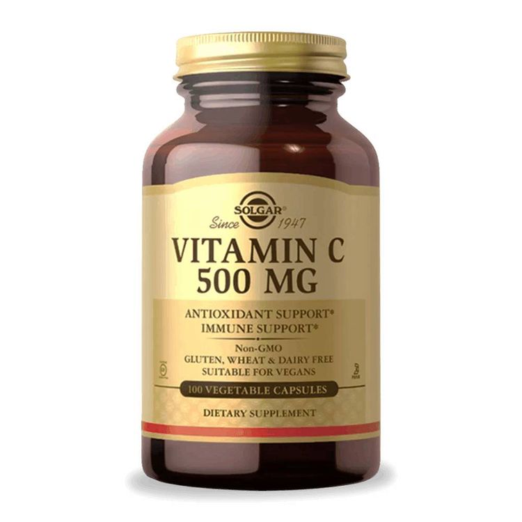 Vitamina C 500Mg Solgar 100 Cápsulas