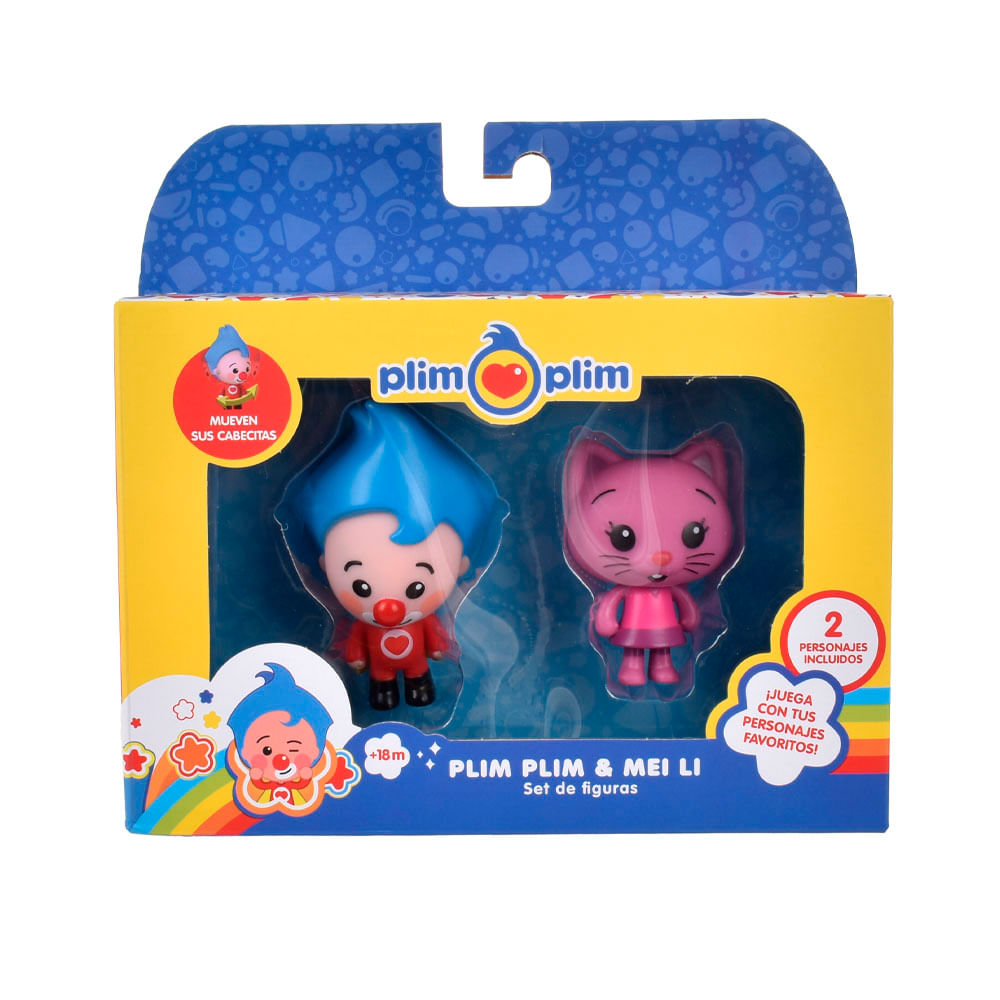 Set 2 Figuras Plim Plim