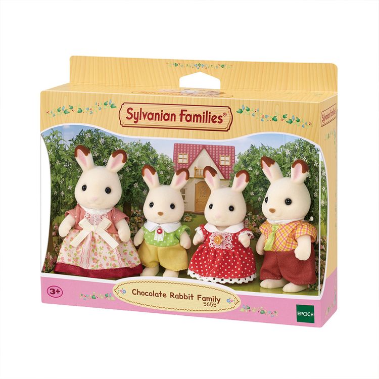 Familia Conejo Chocolate Sylvanian